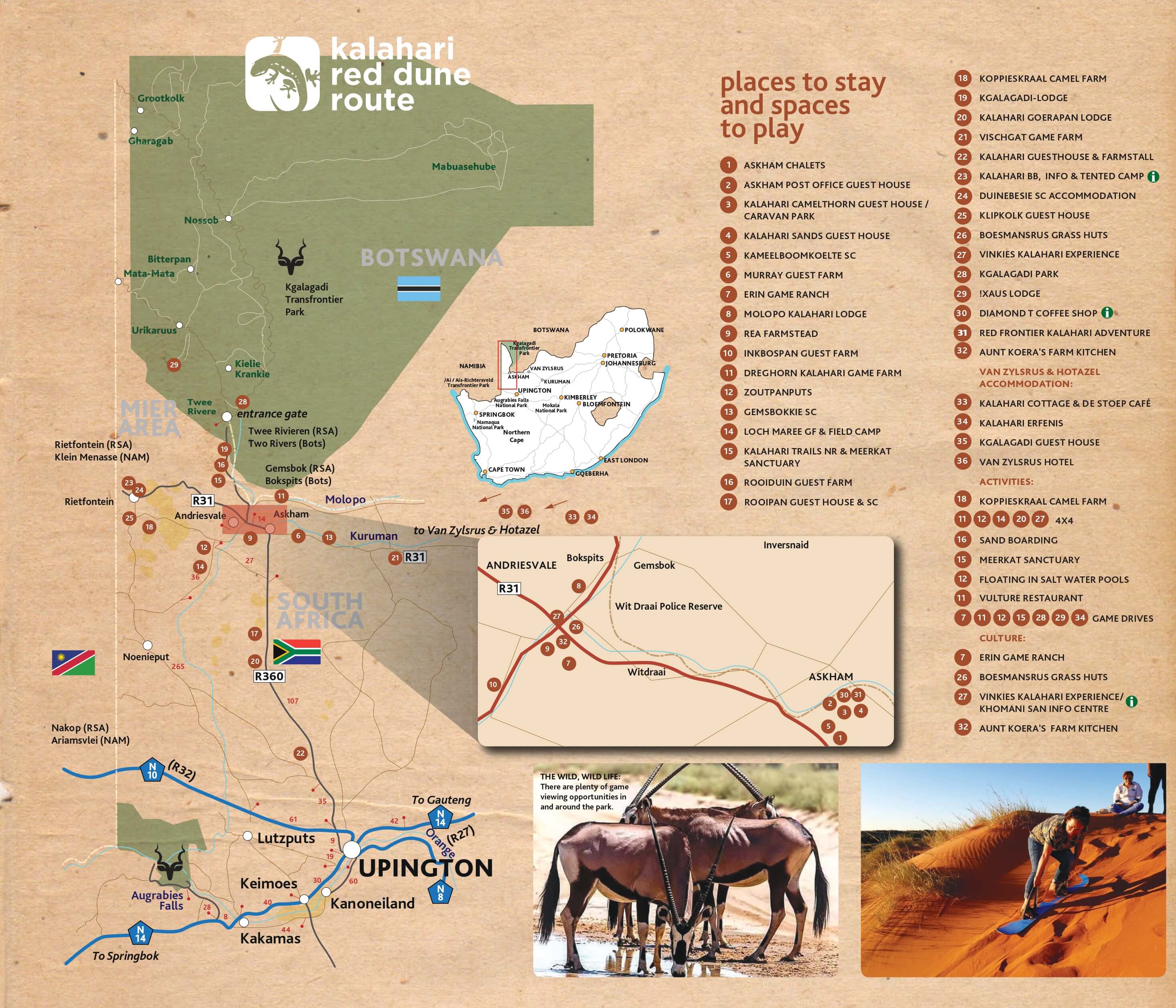 Kalahari Red Dune Route