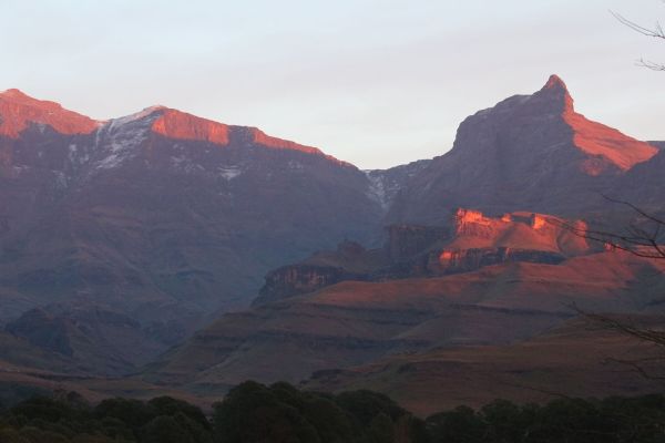 Rhino Peak at sunset
